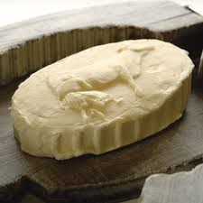 Butter in wooden mould